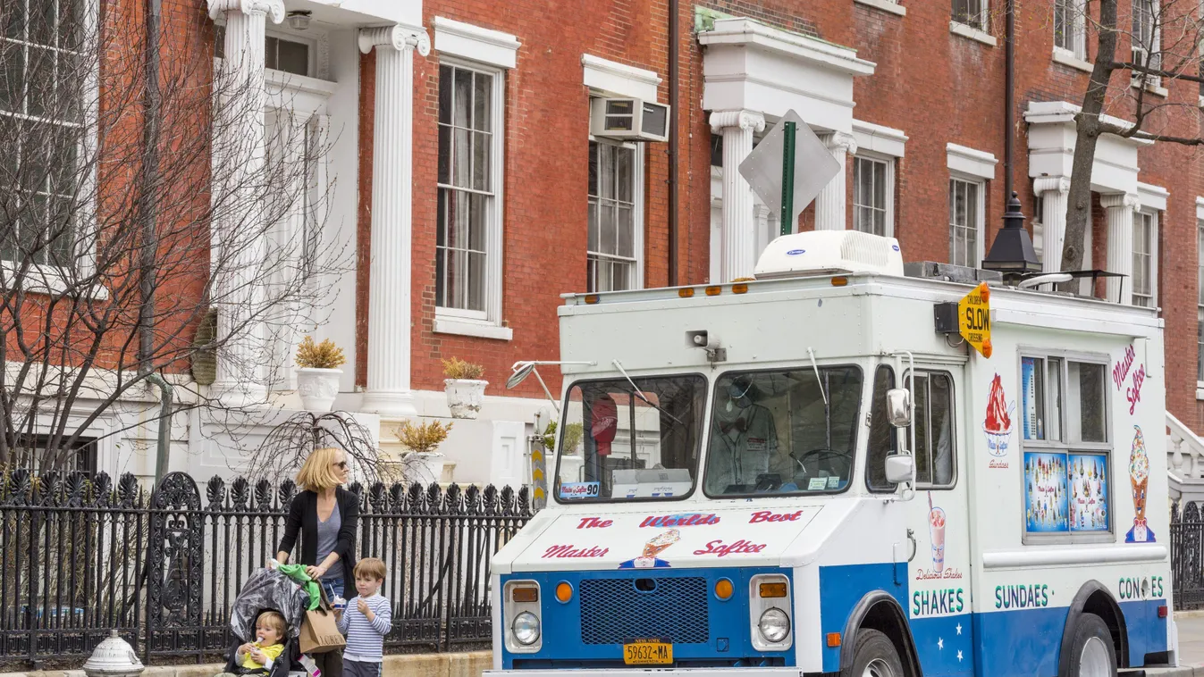 ice cream truck, new york 