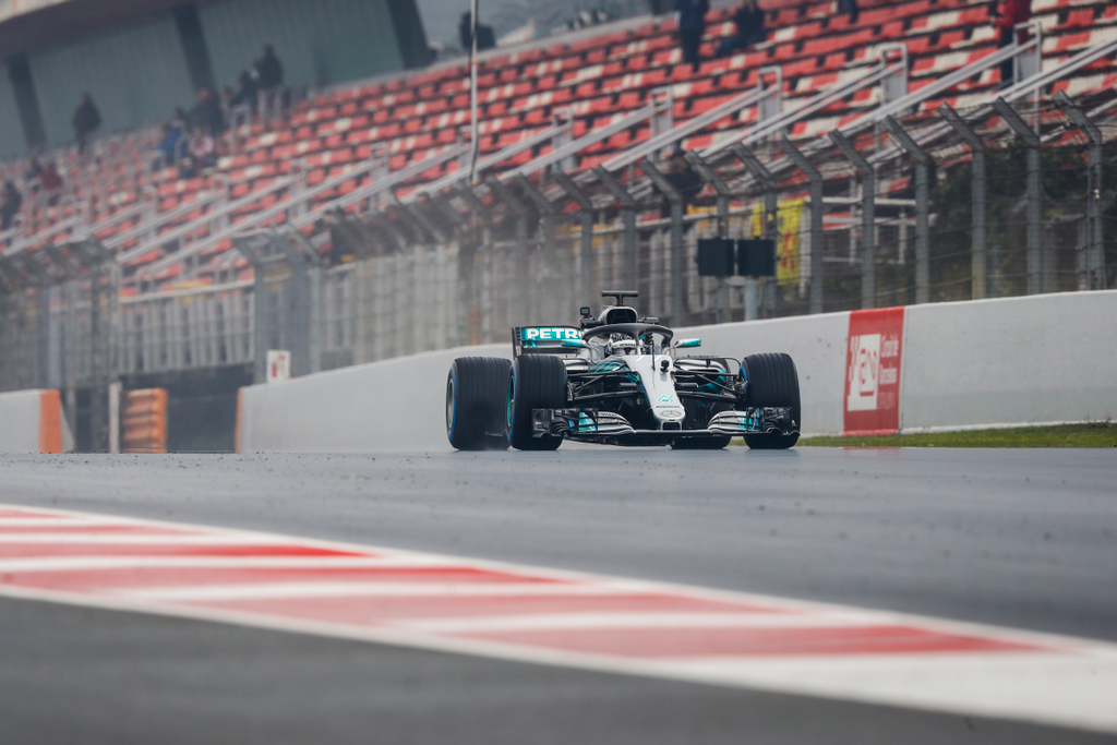 A Forma-1 előszezoni tesztje Barcelonában - 4. nap, Valtteri Bottas, Mercedes-AMG Petronas 