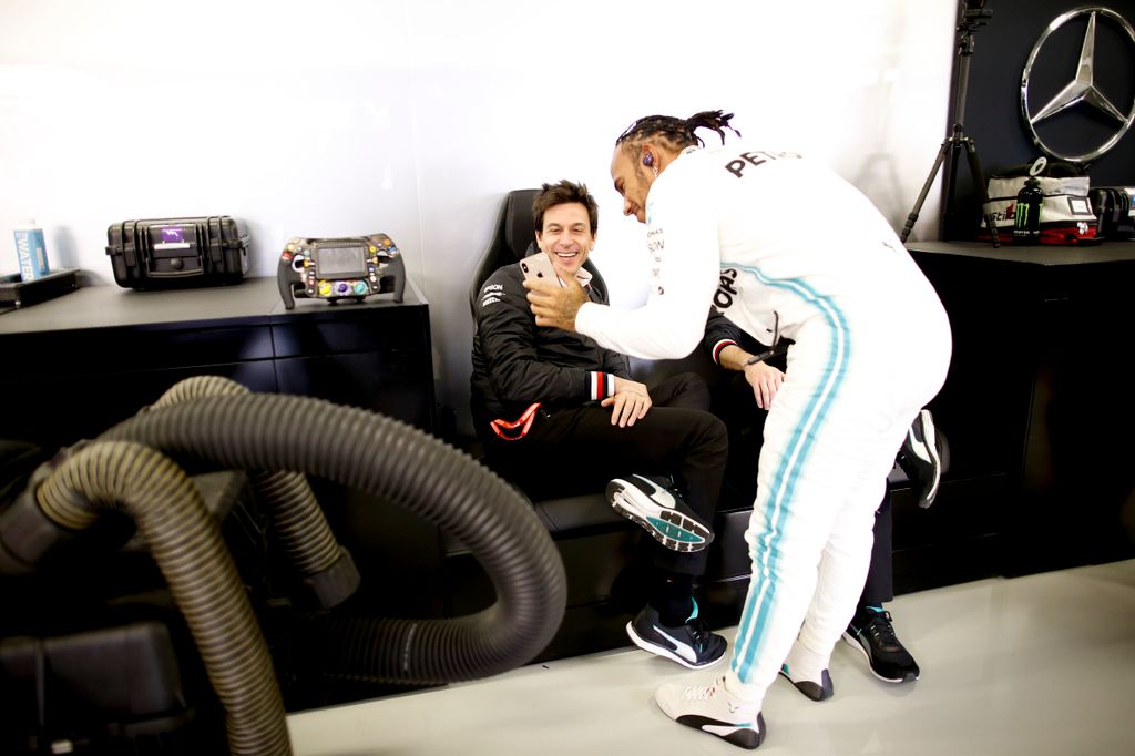 Forma-1, Toto Wolff, Lewis Hamilton, Mercedes-AMG Petronas, Mexikói Nagydíj 