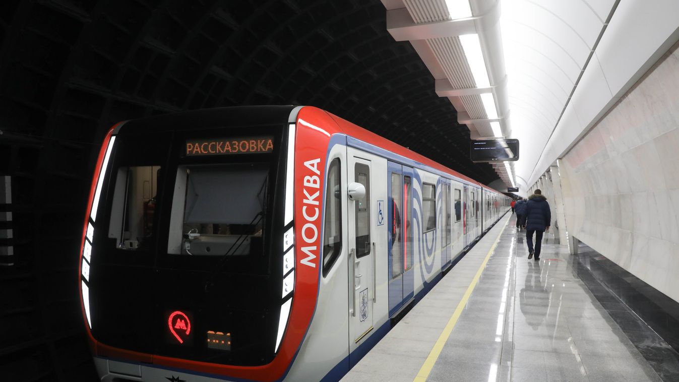moszkva, oroszország, metró 