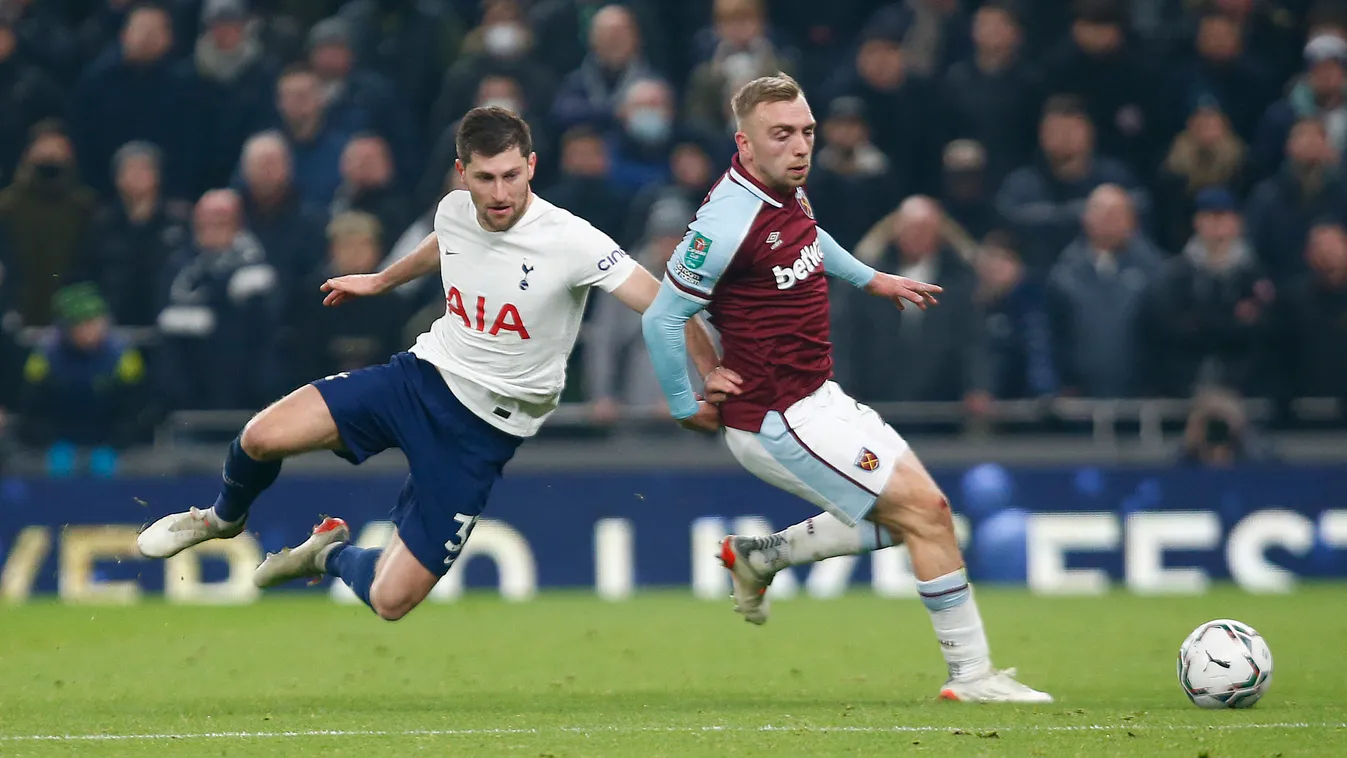 Tottenham Hotspur v West Ham United - Carabao Cup Quarter-Final Carbao Cup Quarter-Final Tottenham Hotspur West Ham United Tottenham Hotspur stadium London England 22 December 2021 Horizontal 