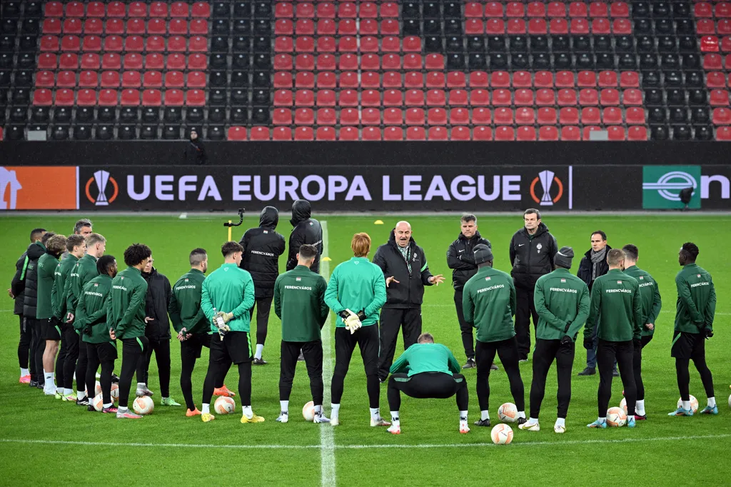 Training Ferencvaros Budapest Sports soccer Horizontal EUROPA LEAGUE 