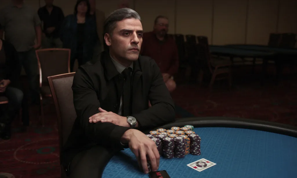 THE CARD COUNTER (2021) movie cinema filmstill film still tournoi de poker poker tournament Horizontal FILM 