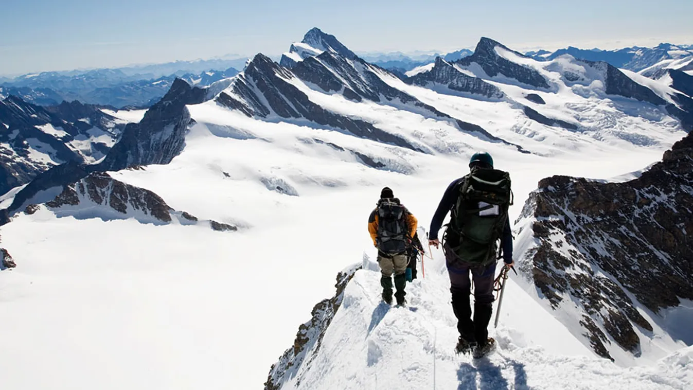 hegymászás, alpinizmus, Canton Bern, Berner Oberland, Kleine Scheidegg, Svájc