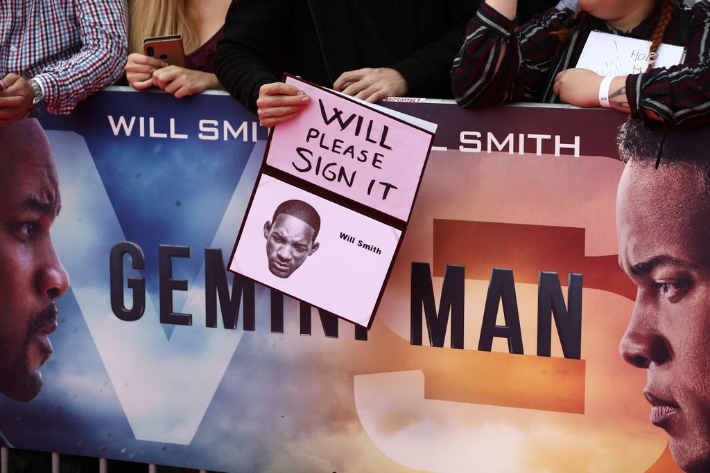 Will Smith Gemini man Budai várvörösszőnyeges 