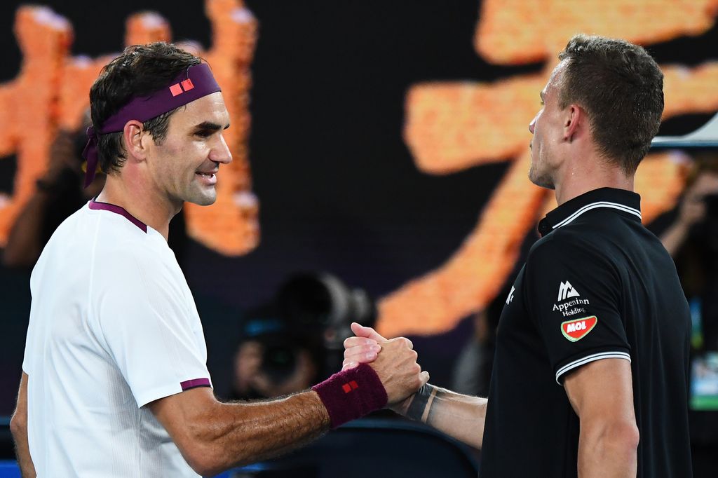 Federer vs. Fucsovics, Tenisz, Australian Open 