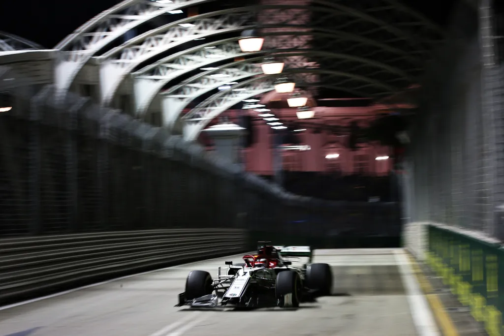 Forma-1, Kimi Räikkönen, Alfa Romeo Racing, Szingapúri Nagydíj 