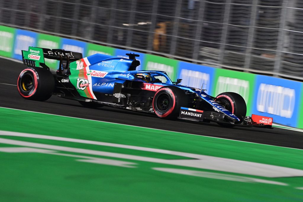 Forma-1, Szaúd-arábiai Nagydíj, Fernando Alonso, Alpine 
