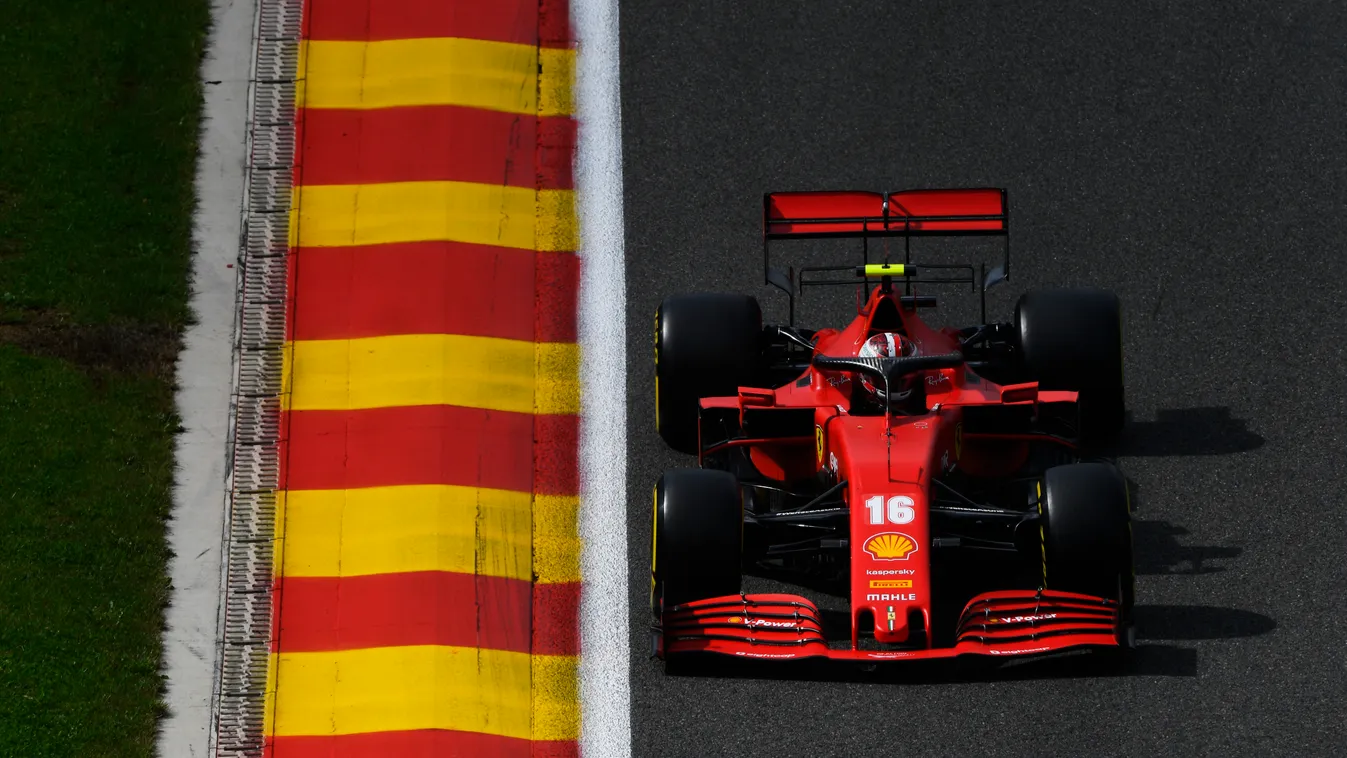 Forma-1, Charles Leclerc, Ferrari, Belga Nagydíj, 2020 szombat 