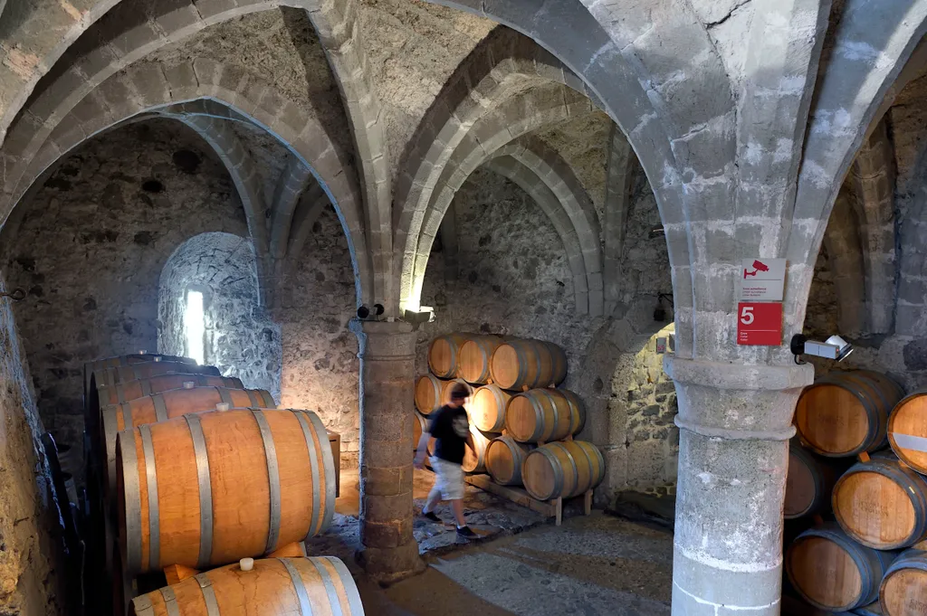 Chillon kastély, Château de Chillon, szigetvár, Genfi-tó, Veytaux-tól délre, a tó keleti vége, Montreux és Villeneuve közötti keskeny parton, Chillon, középkori várak, Svájc, Európa 