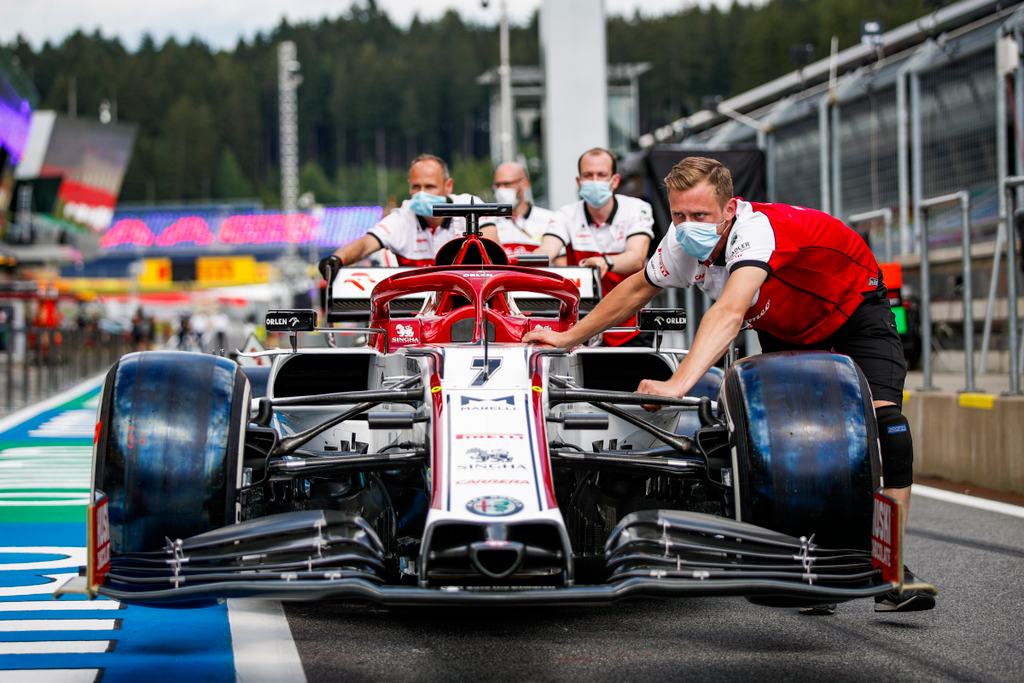 Forma-1, Kimi Räikkönen, Alfa Romeo Racing, Stájer Nagydíj 