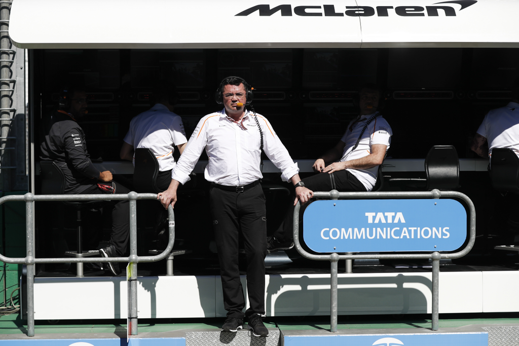 A Forma-1-es Ausztrál Nagydíj pénteki napja, Eric Boullier, McLaren Racing 