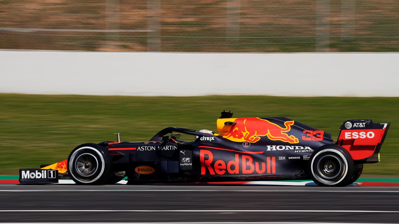 Forma-1, Max Verstappen, Red Bull, Barcelona teszt 3. nap 