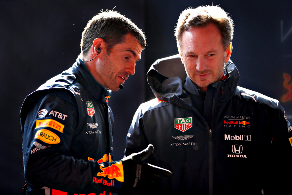 Forma-1, Guillaume Rocquelin, Christian Horner, Red Bull Racing, Barcelona teszt 7. nap 