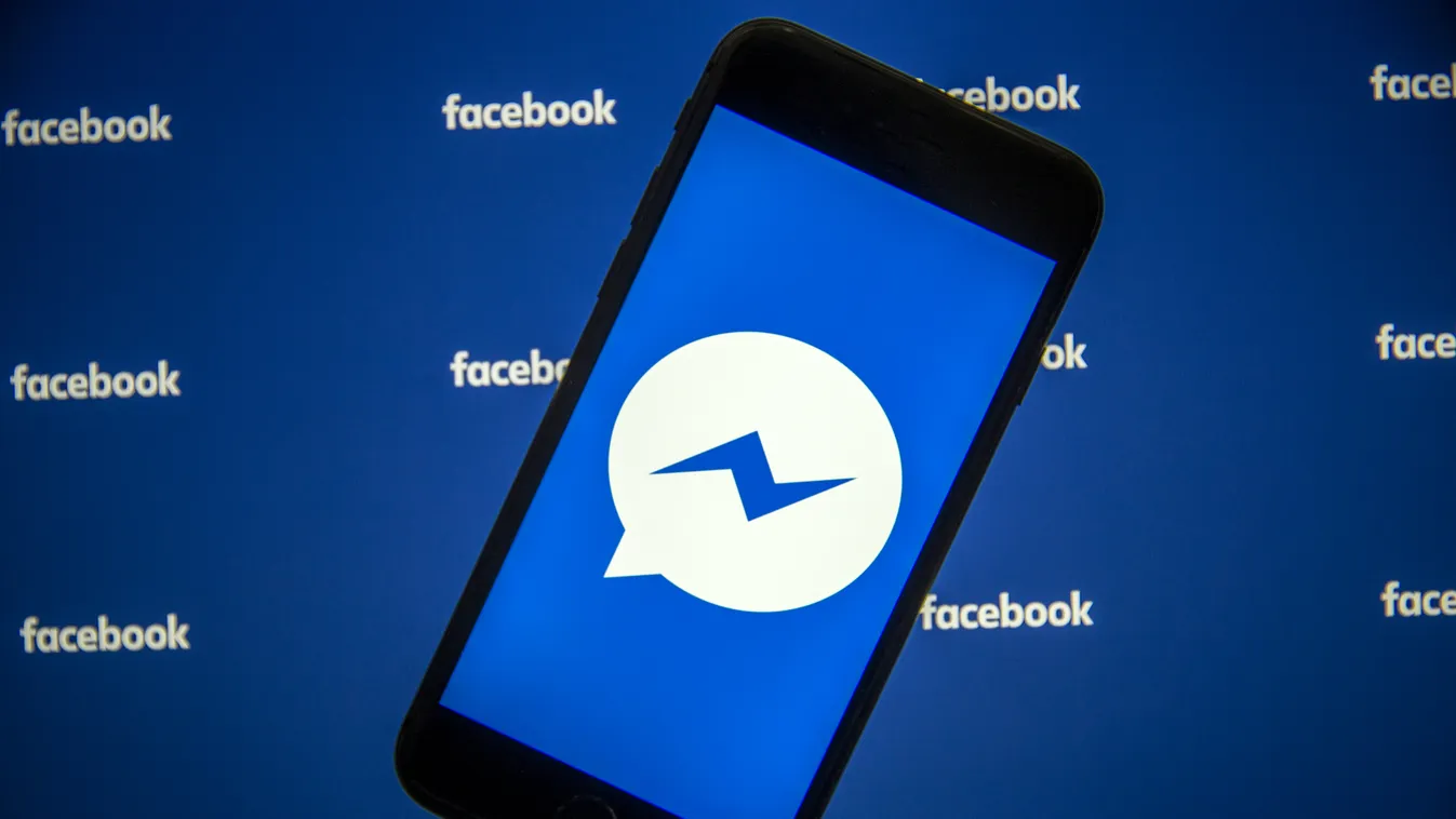 Facebook, logó, alkalmazás, telefon, messenger 