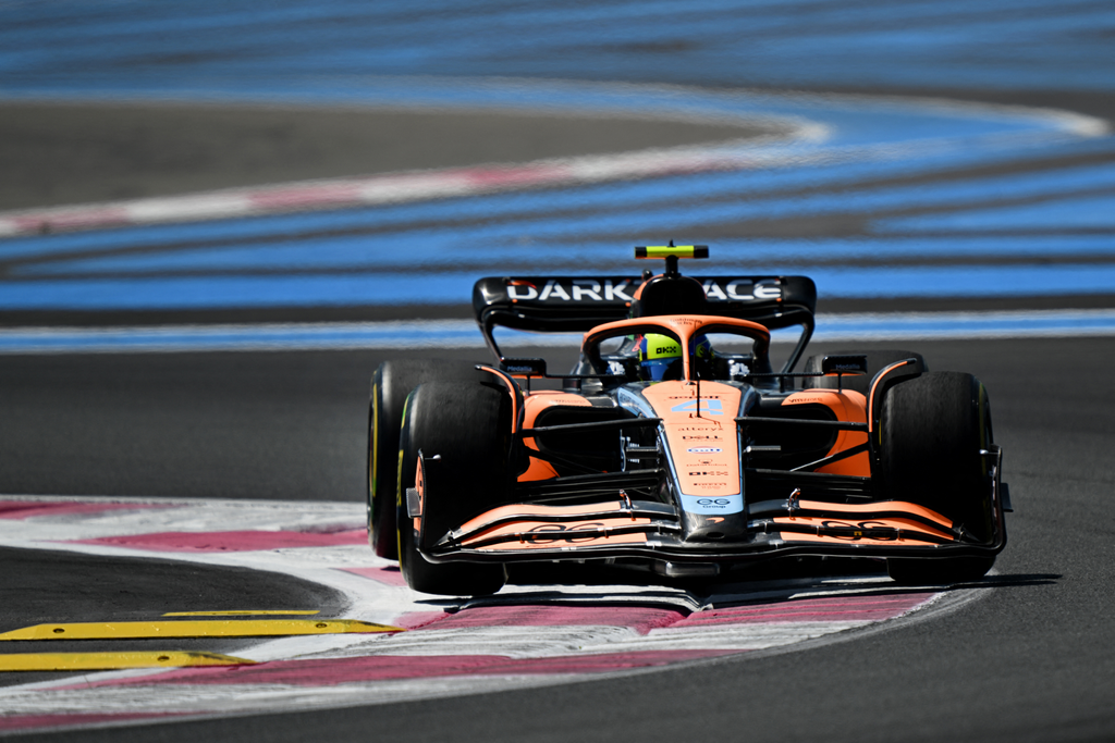 Forma-1, Lando Norris, McLaren, Francia Nagydíj 2022, péntek 