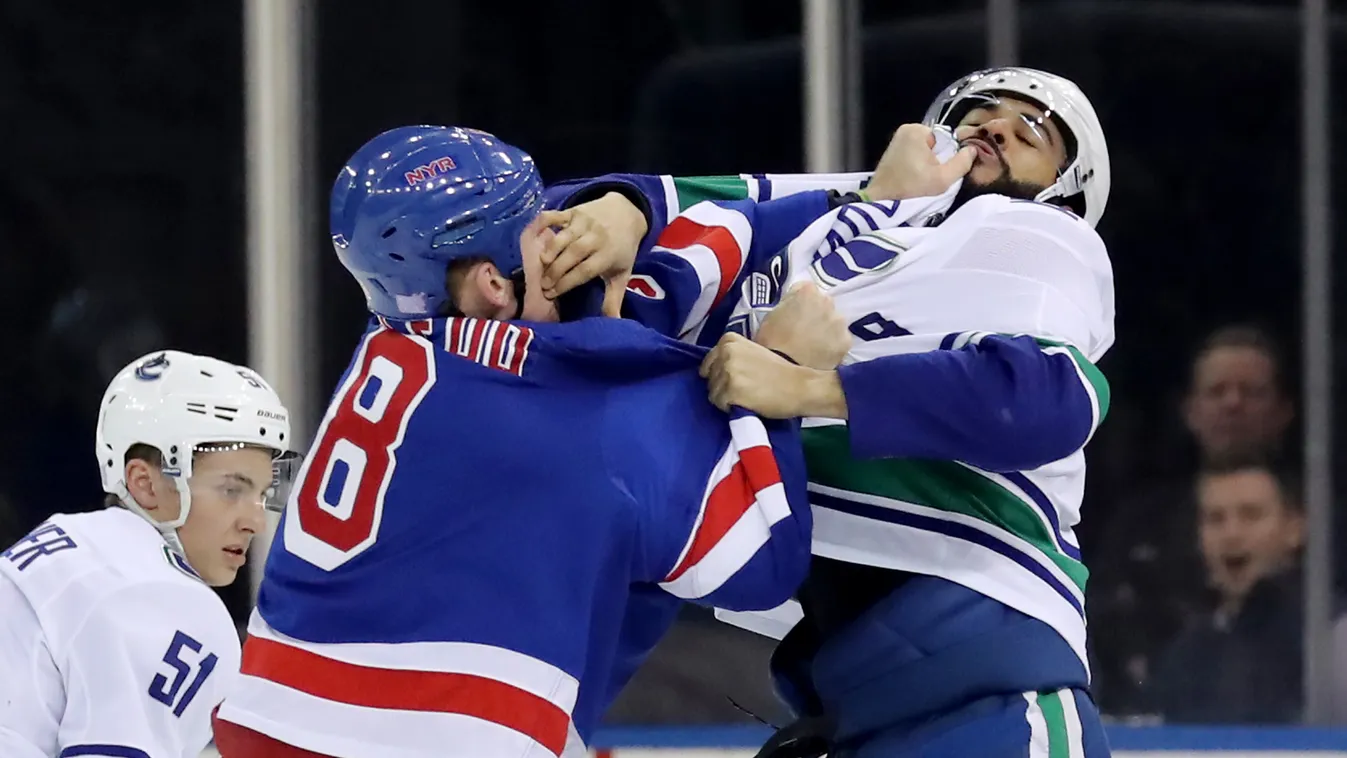 Vancouver Canucks v New York Rangers GettyImageRank2 