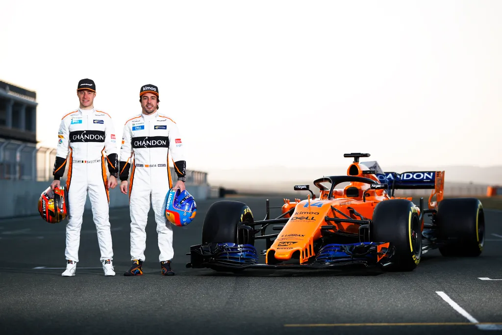 Forma-1, McLaren-Renault, McLaren MCL33, Stoffel Vandoorne, Fernando Alonso 