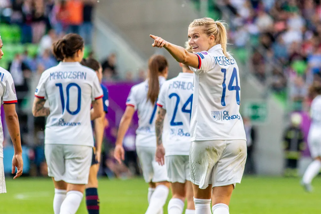 női Bajnokok Ligája döntő Lyon Barcelona 