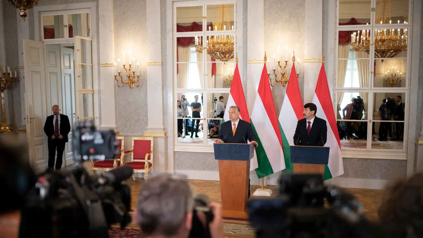 Áder János felkérte Orbán Viktort az új kormány megalakítására 