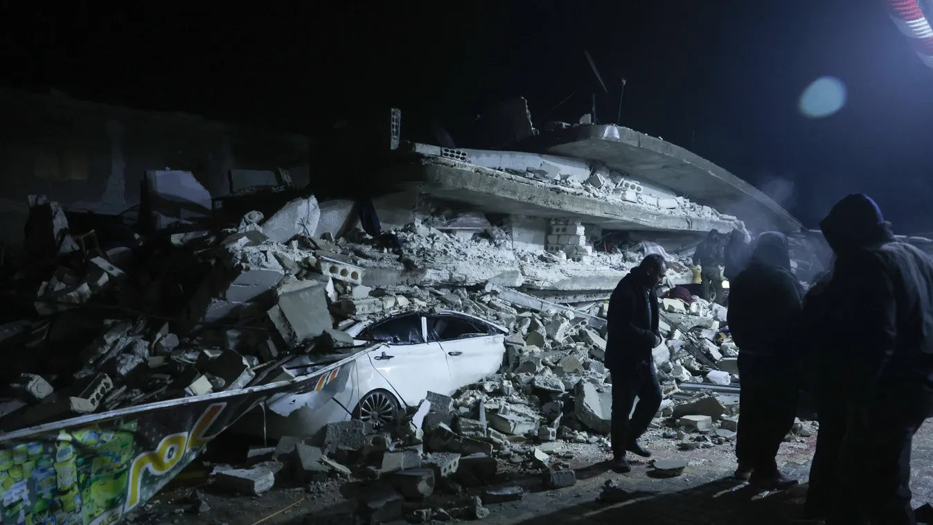 földrengés, Szíria 