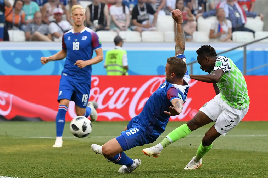 Nigéria – Izland, oroszországi labdarúgó-világbajnokság, D-csoport, Volgográd, 2018.06.22. 