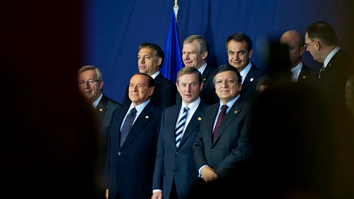 EU-csúcs, Európai Unió, Orbán Viktor a családi fotón, Brüsszel