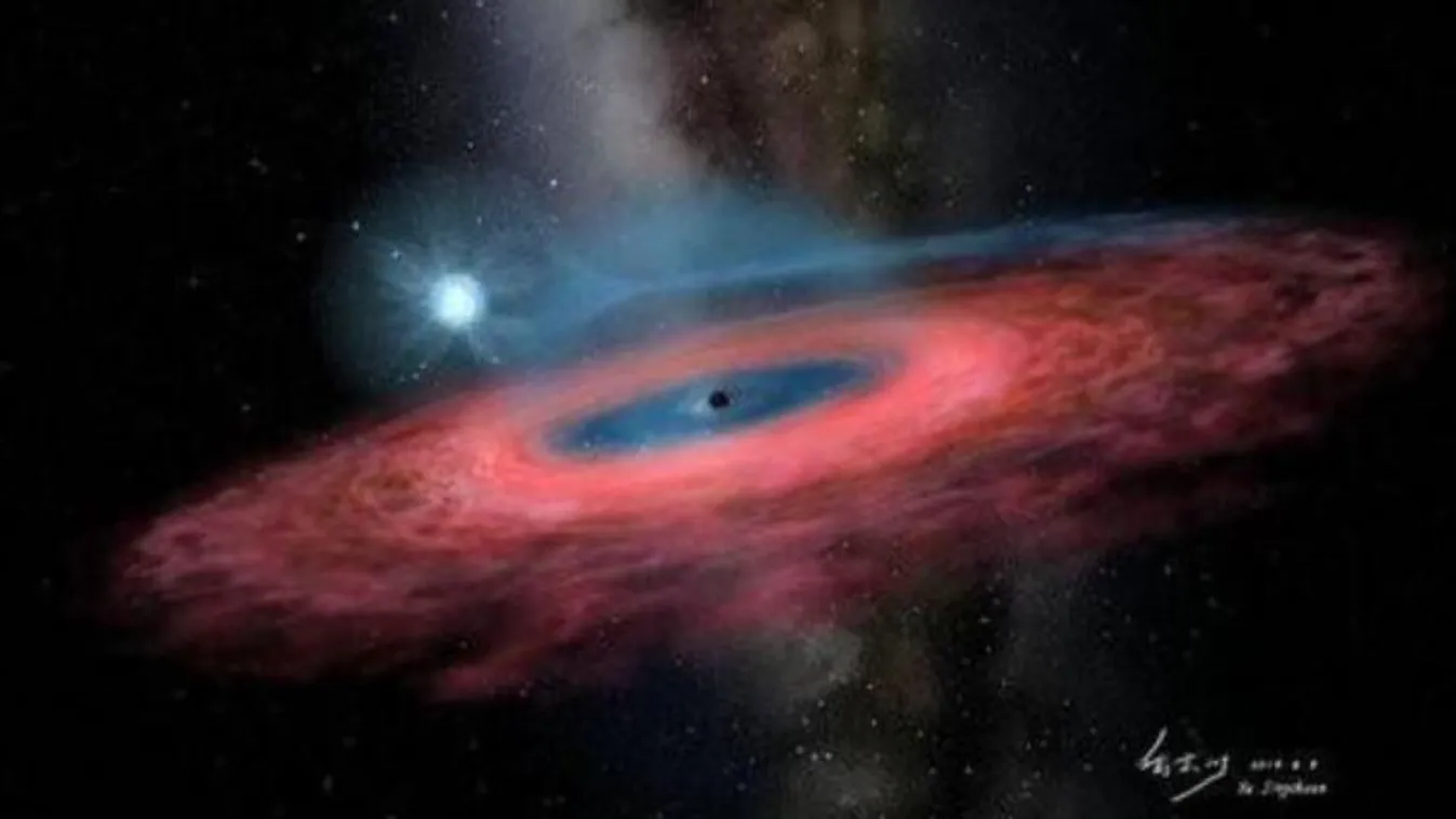 LB-1 fekete lyuk, illusztráció 