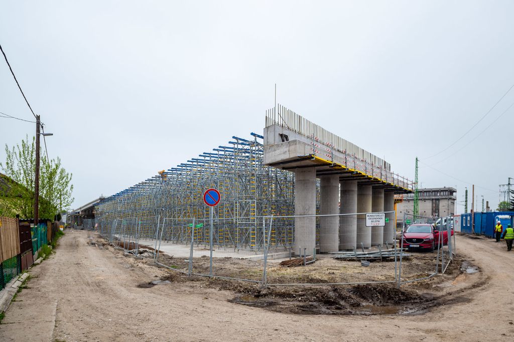 Y-híd építése Miskolc galéria 