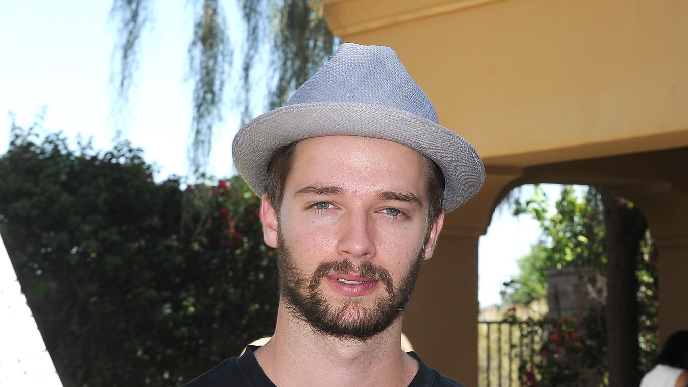 Birchbox Cabana At Interview Magazine's Coachella House - Day 1 GettyImageRank3 People VERTICAL Waist Up USA California One Person PORTRAIT Arts Culture and Entertainment Attending Patrick Schwarzenegger Interview Magazine Coachella Valley Music and Arts 