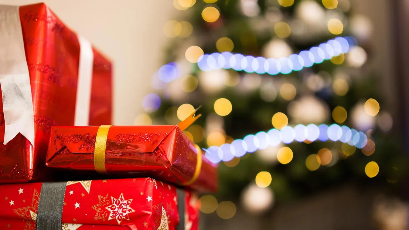 karácsony, ajándék, fa, ötlet 