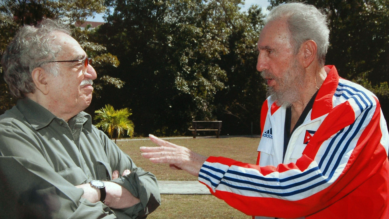 Fidel  Castro Gabriel Garcia Marquez kuba író politikus 