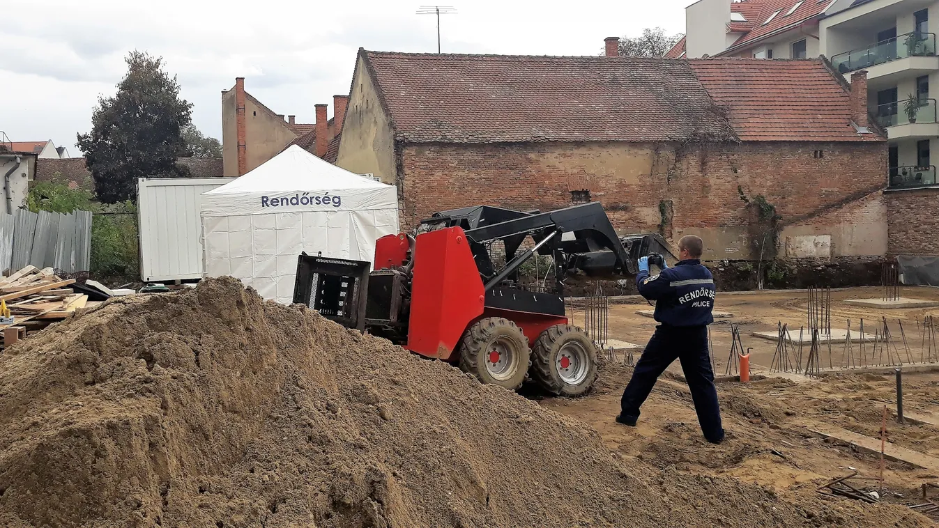 munkahelyi baleset, rendőrség, Debrecen 