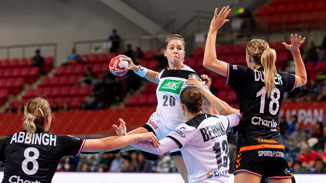 Handball Women WM Netherlands - Germany Sports HANDBALL Women IHF WORLD CUP WORLD CHAMPIONSHIP National team Netherlands 