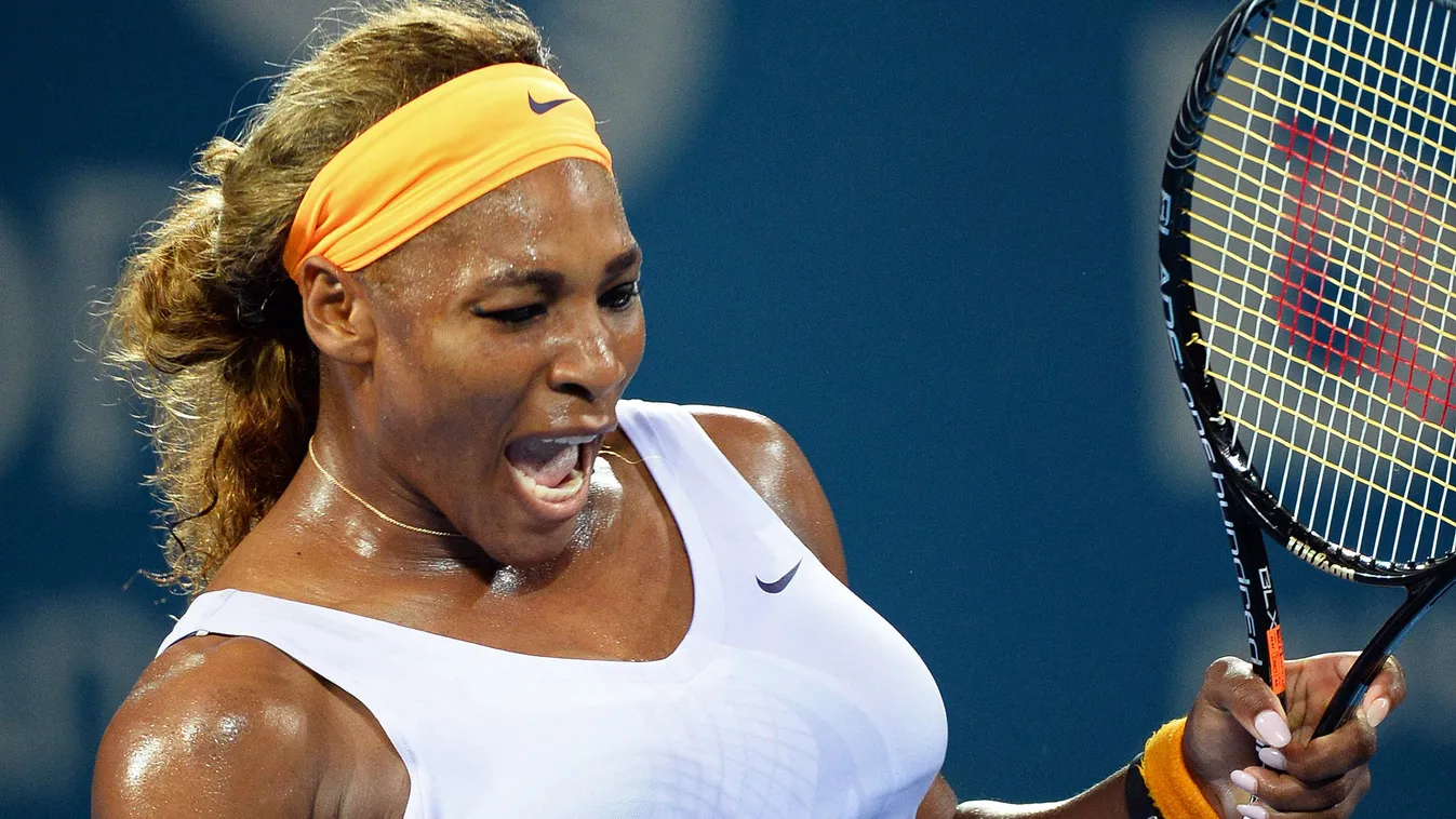 Serena Williams vs Maria Sharapova, Brisbane International tennis tournament, tenisz 