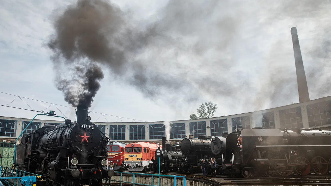 Magyar Vasúttörténeti Park, Nemzetközi Vasúti Járműparádé és Étkezőkocsi Találkozó, vonat 