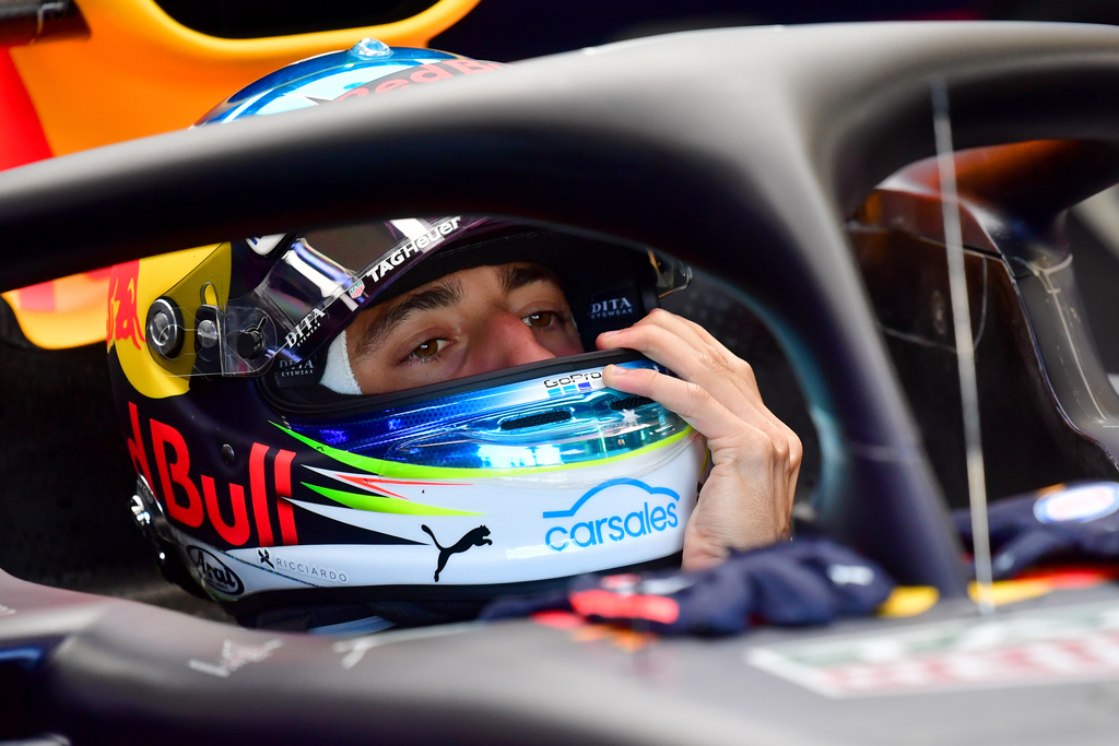 A Forma-1-es Brit Nagydíj szombati napja, Daniel Ricciardo, Red Bull 