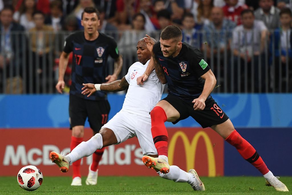 Croatia England FIFA 2018 World Cup Luzhniki Stadium Moscow 
