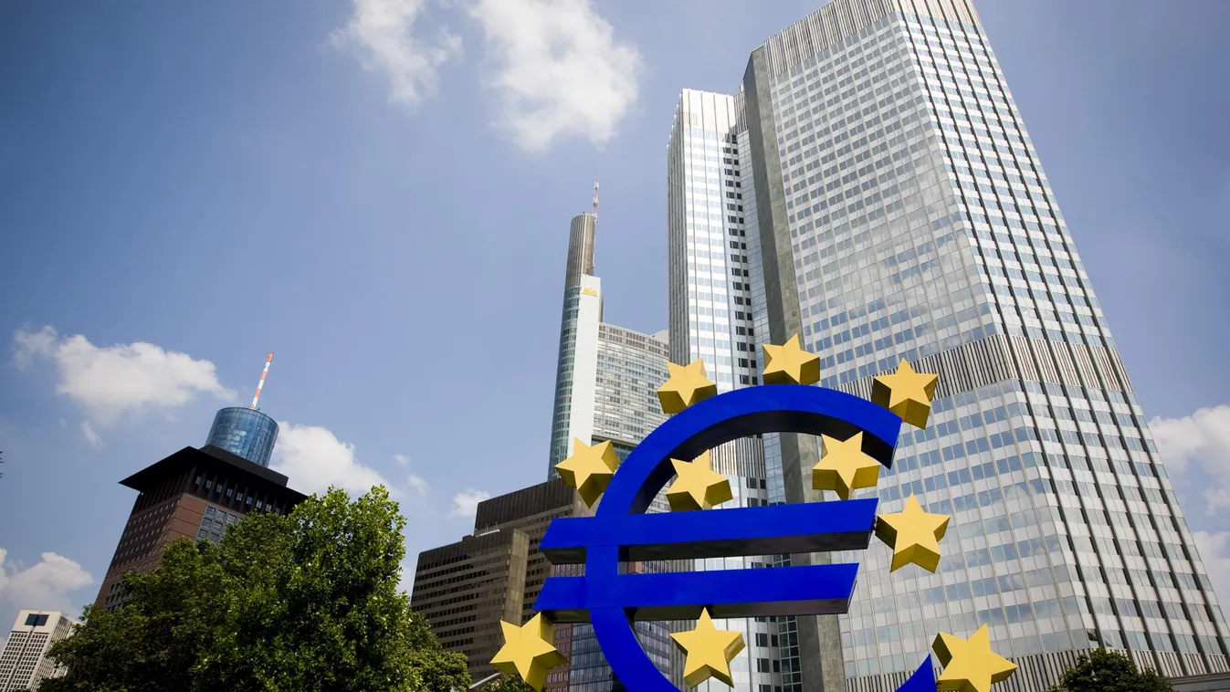 ECB EKB Frankfurt Európai Központi Bank euró jegybank 