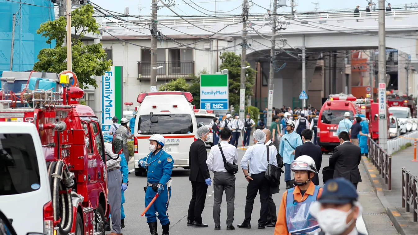 késes támadás Japán Kavaszaki 