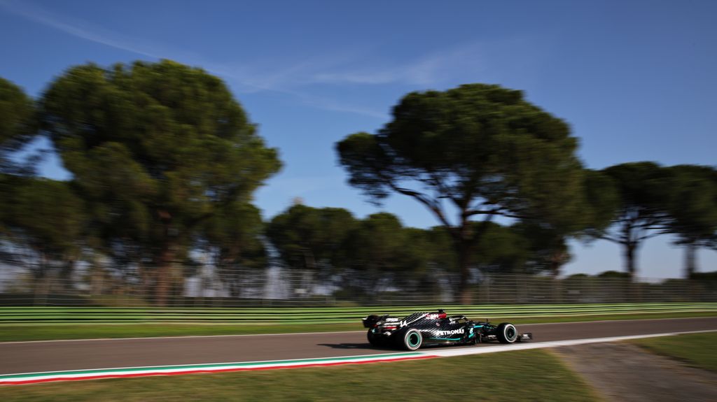 Forma-1, Emilia Romagna Nagydíj, szombat, Lewis Hamilton, Mercedes 