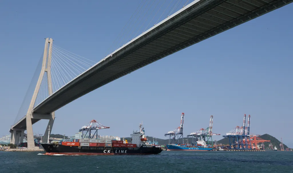 a világ legnagyobb kikötői, Port of Busan 