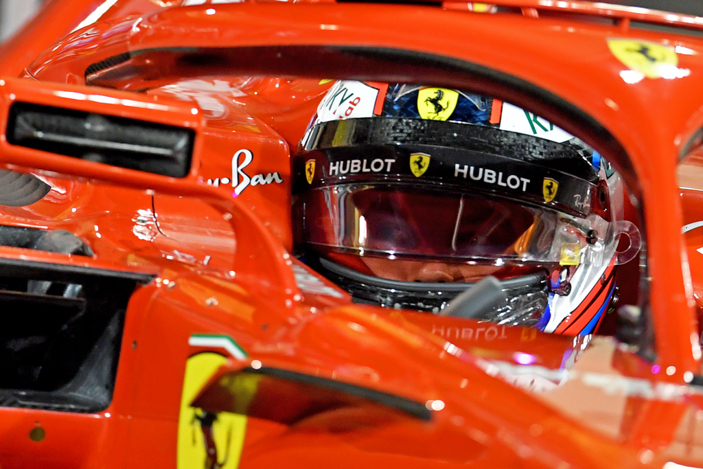 A Forma-1-es Bahreini Nagydíj szombati napja, Kimi Räikkönen, Scuderia Ferrari 