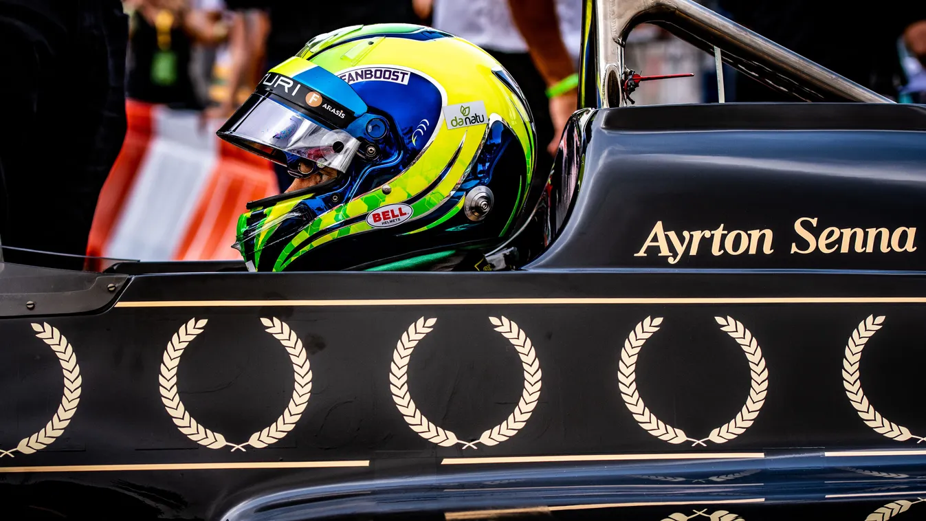 Forma-1, Felipe Massa, Lotus 1985, Ayrton Senna fesztivál, Sao Paulo 2019 