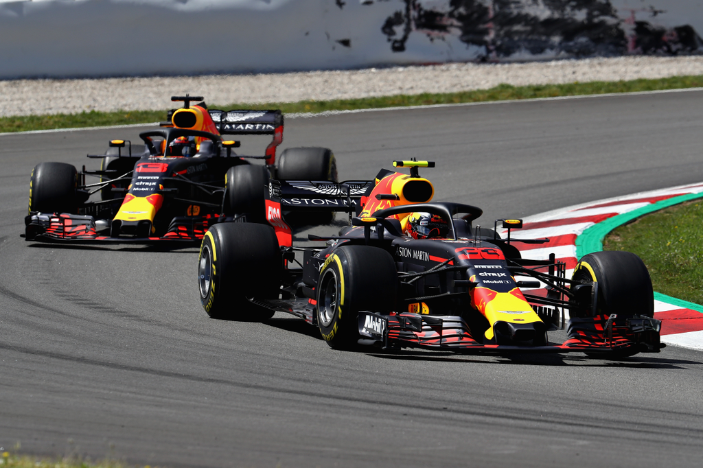 A Forma-1-es Spanyol Nagydíj, Max Verstappen, Daniel Ricciardo, Red Bull Racing 