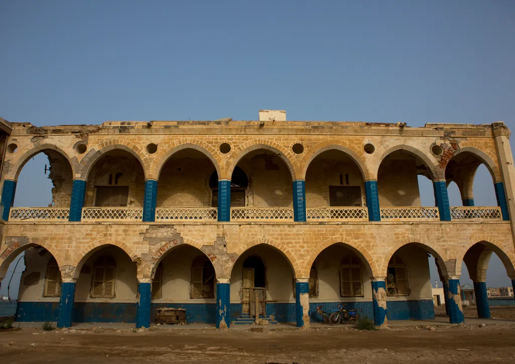 Massawa császári palota Eritrea Hailé Szelasszié 