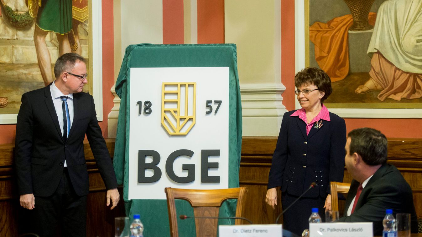 BGF BGE Dietz Ferenc; Palkovics László; Sándorné dr. Kriszt Éva 