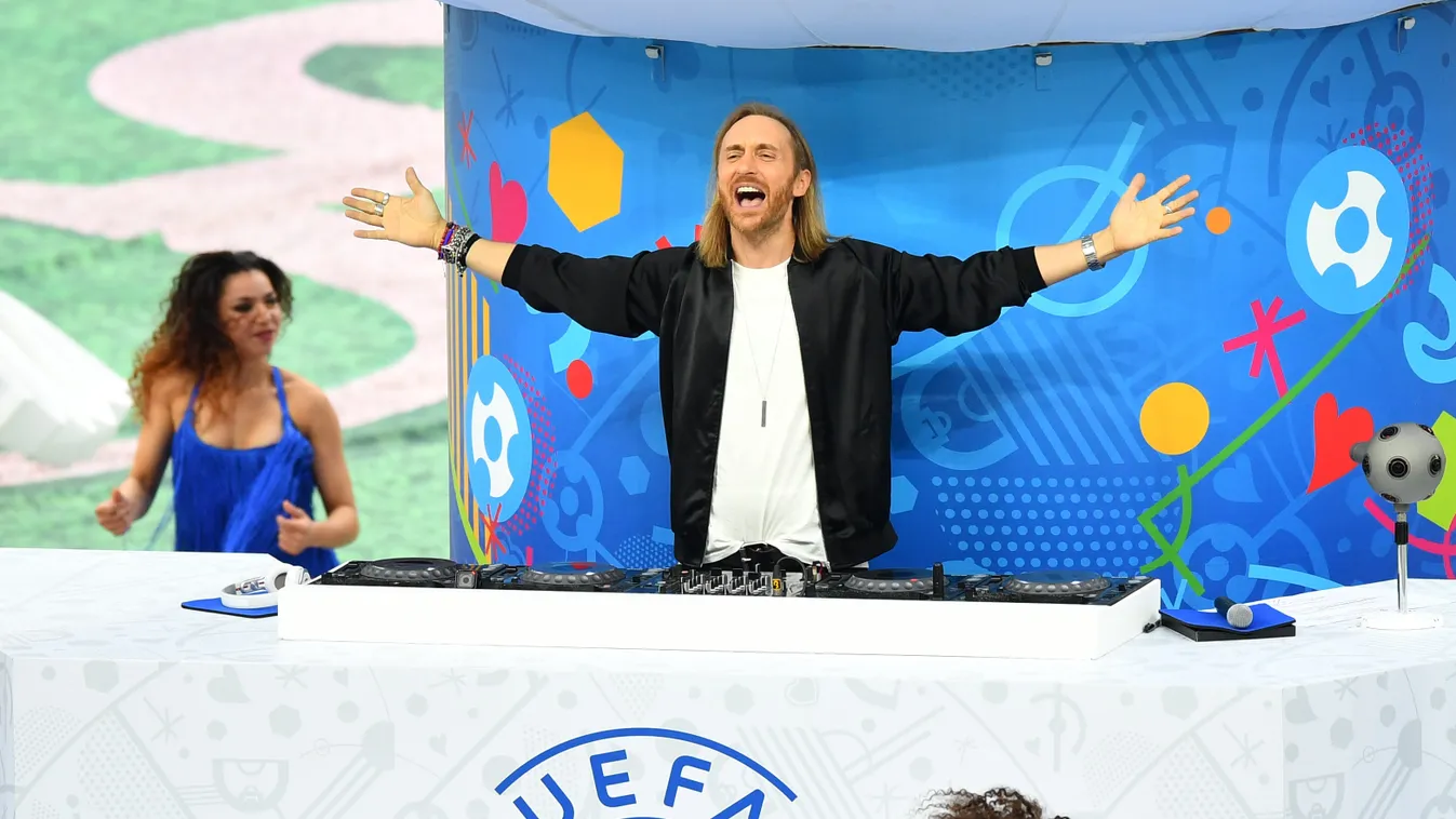 EURO 2016 Opening Ceremony France 2016 June Paris Euro 2016 OPENING CEREMONY STADE DE France performs EURO 2016 Opening Ceremony Dj David Guetta SQUARE FORMAT 
