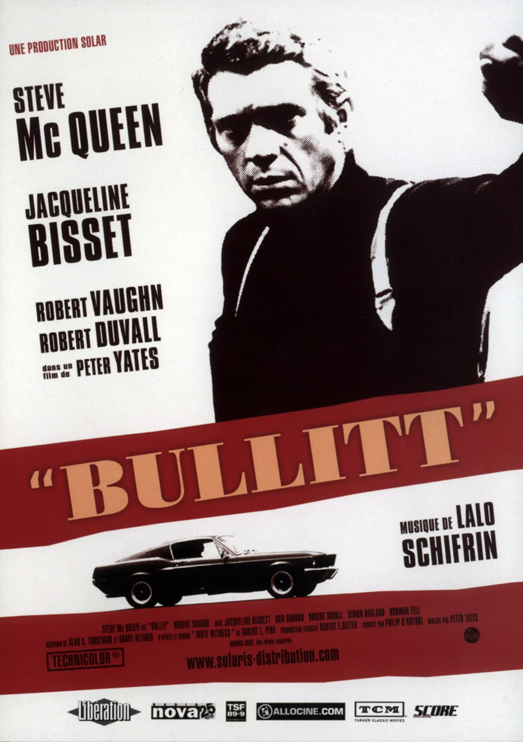 Bullitt Cinema CRIME thriller MAN inspector detective mission witness protection SQUARE FORMAT 