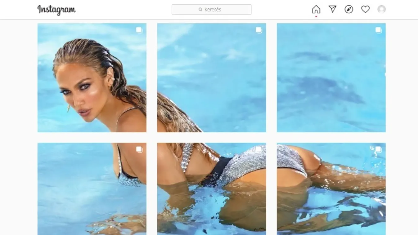 Jennifer Lopez Instagram-oldala 